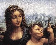 LEONARDO da Vinci Madonna with the Yarnwinder Spain oil painting artist
